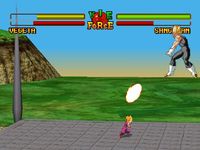 une photo d'Ã©cran de Dragon Ball Z - Ultimate Battle 22 sur Sony Playstation